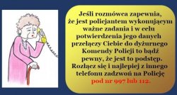 ulotka nie daj się oszukać