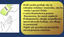 ulotka uważajmy na oszustów