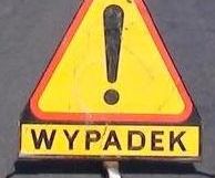 Znak drogowy - wypadek