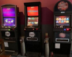 Zabezpieczone automaty do nielegalnych gier hazardowych