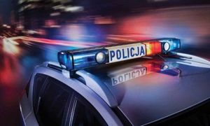 sygnały na dachu radiowozu