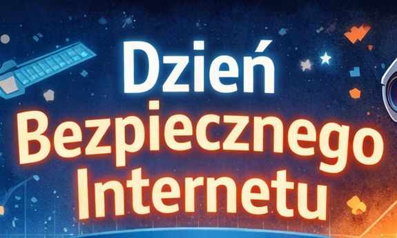 napis dzień bezpiecznego internetu