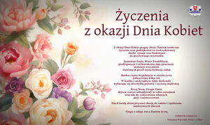 Kartka z życzeniami z okazji Dnia Kobiet