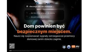 zdjęcie dziecka, napisy odpowiadające treści artykułu